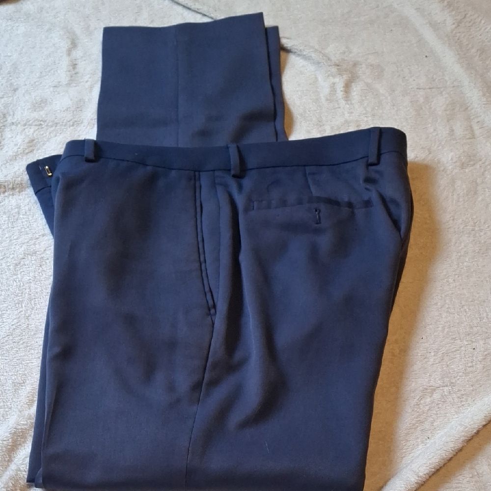 Louis Raphael Classic Navy Dress Pants